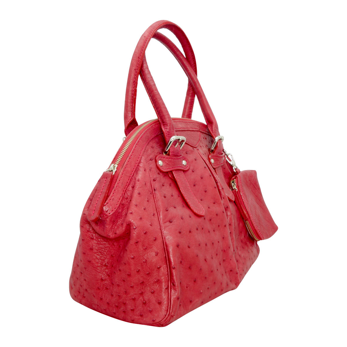 Ostrich Handbag Red Genuine UGG PERTH
