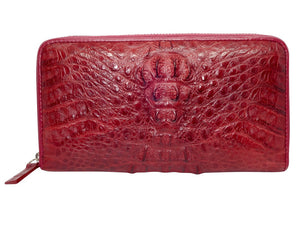 Crocodile Slim Zip Purse - 3 Colours-Purse-Genuine UGG PERTH