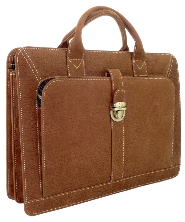Roo Briefcase - 3 Colours-Leather Bags-Genuine UGG PERTH