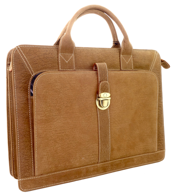 Roo Briefcase - 3 Colours-Leather Bags-Genuine UGG PERTH