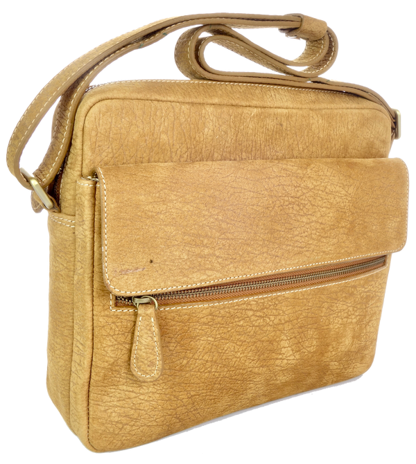 Roo Wide Messager Bag - 3 Colours-Leather Bags-Genuine UGG PERTH
