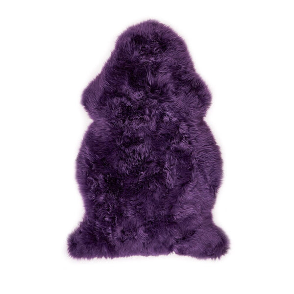 Deep Purple Sheepskin (105cm)-Sheepskin Rugs-Genuine UGG PERTH
