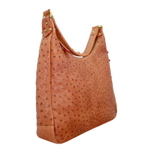 Ostrich Hobo Handbag - 4 Colours-Handbags-Genuine UGG PERTH