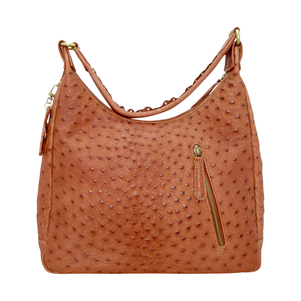 Ostrich Hobo Handbag 4 Colours Genuine UGG PERTH