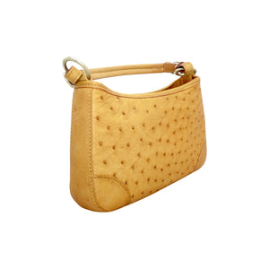 Ostrich Small Handbag - Tan-Handbags-Genuine UGG PERTH