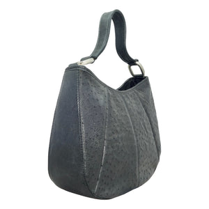 Ostrich Round Hobo Handbag - 4 Colours-Handbags-Genuine UGG PERTH