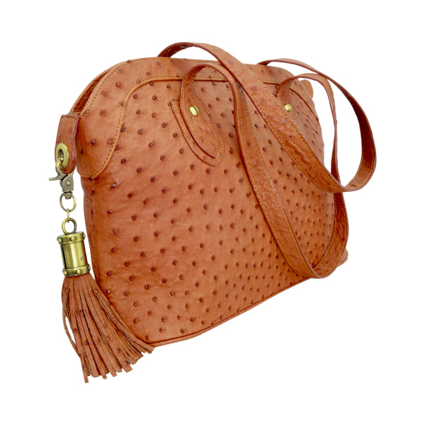 Ostrich Shoulder Handbag - 3 Colours-Handbags-Genuine UGG PERTH