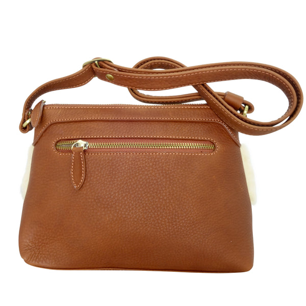 UGG Shoulder Bag - Chestnut-Leather Bags-Genuine UGG PERTH