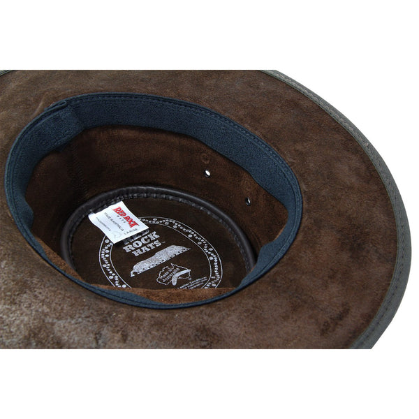 Full Grain Leather - Dark Brown-Hats-Genuine UGG PERTH